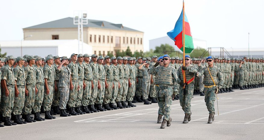 Azərbaycan Ordusunda andiçmə mərasimləri keçirilib