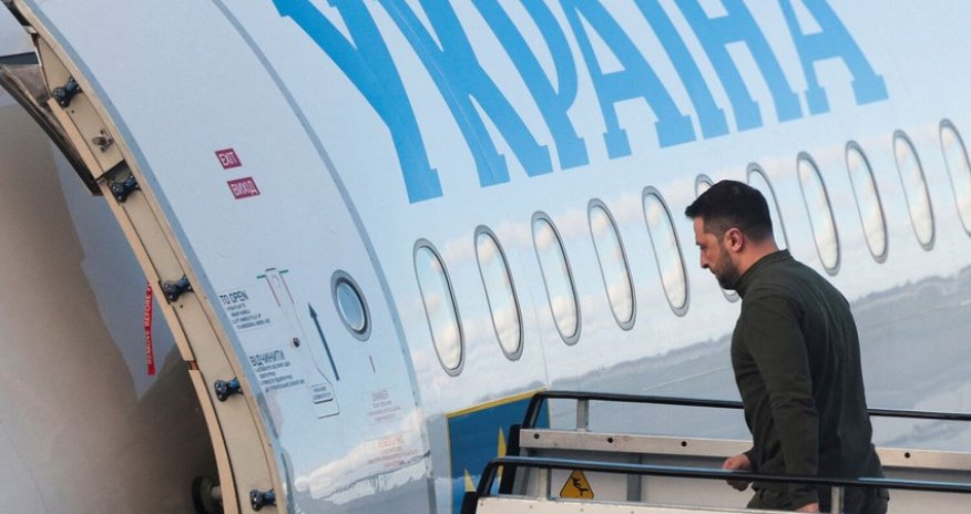 Zelenski Trampla görüşmək üçün ABŞ-yə gedib