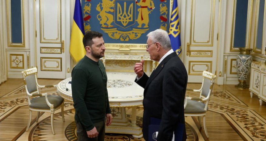 Встреча Зеленского и Келлога в Вашингтоне