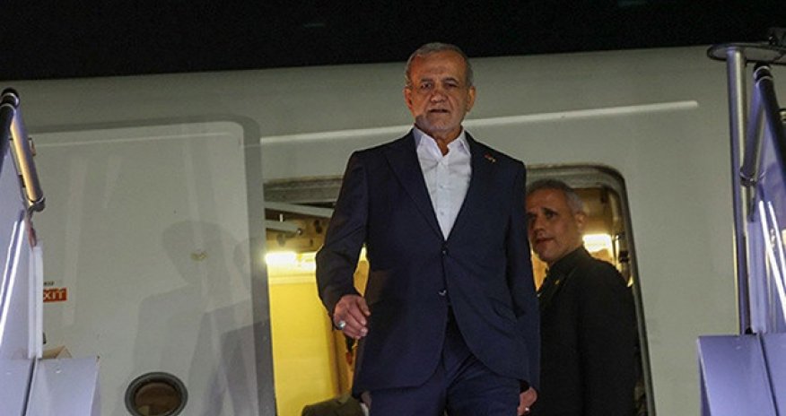 Pezeşkian Belarusa səfər edib