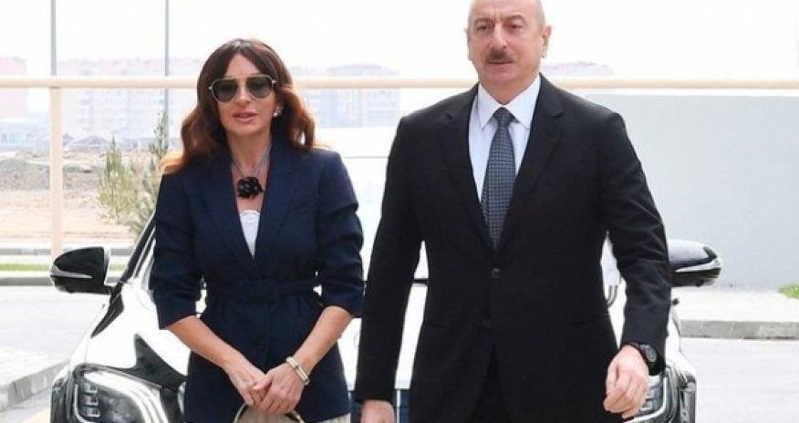 Prezident İlham Əliyev və birinci xanım Gəncəyə gedib