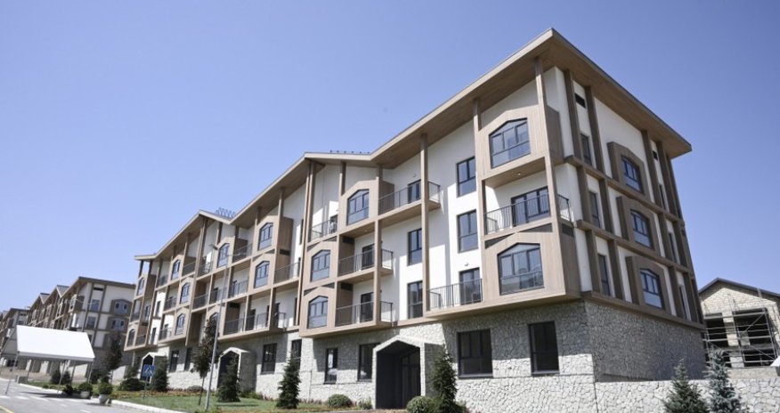 Kəlbəcər şəhərində 4-cü yaşayış kompleksinin təməli qoyulub