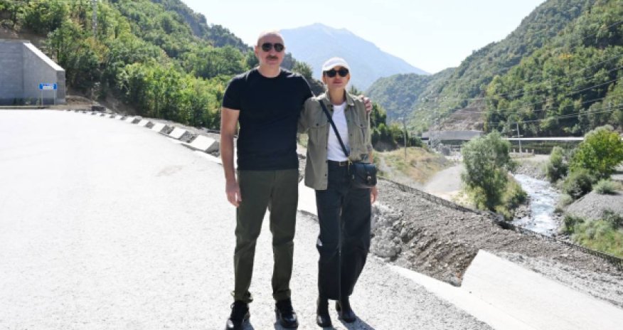 Azerbaijan&rsquo;s Aliyev opens Murovdag tunnel