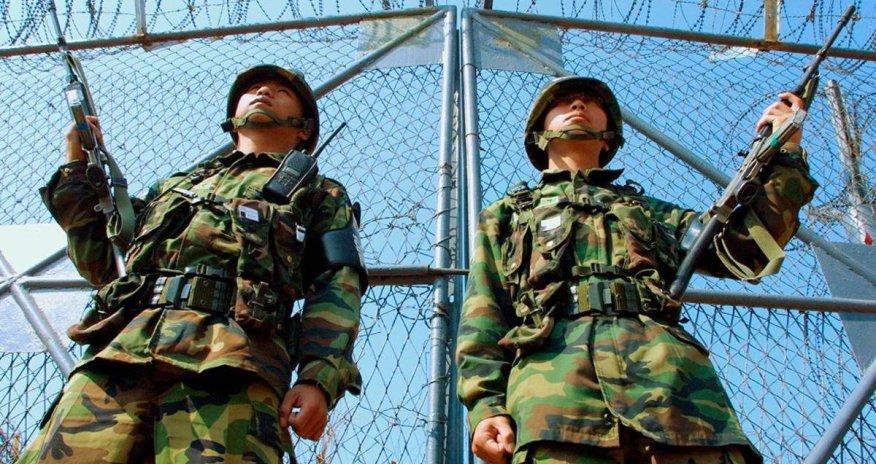 Стрельба на границе КНДР и Южной Кореи