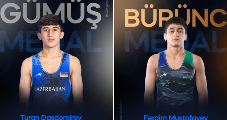 Azərbaycan güləşçiləri dünya çempionatında daha 2 medal qazanıblar