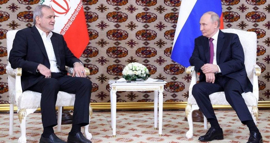 Путин и Пезешкиан обсудили ситуацию на Южном Кавказе