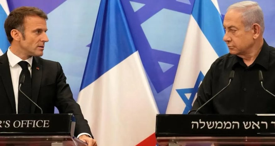 Макрон назвал обвинения Нетаньяху &laquo;оскорблением всей Франции&raquo;