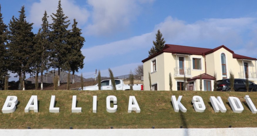 Ballıca kəndində məcburi köçkünlərə torpaq icarəsi və təsərrüfat dəstəyi verilir