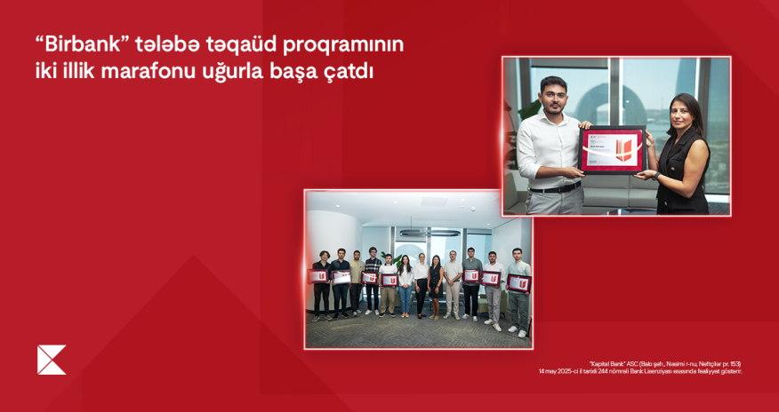 The two-year Birbank student scholarship program successfully concluded