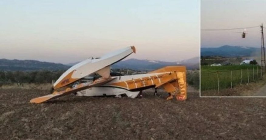 Пожарный самолет разбился в Турции