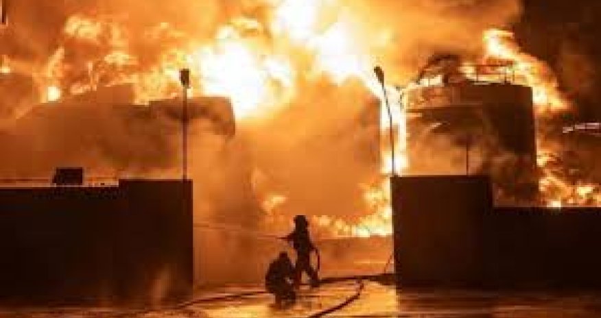 Ukrayna Rusiyanın neft obyektlərinə zərbə endirib