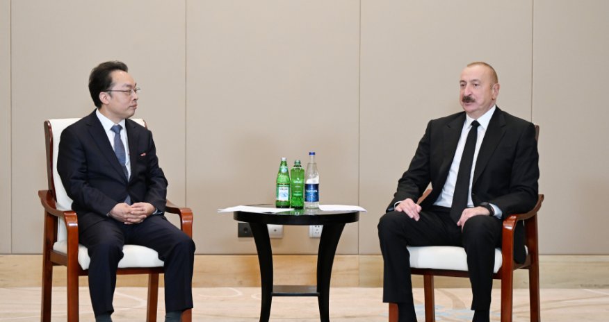 İlham Əliyev Çində görüşlər keçirib - Yenilənib