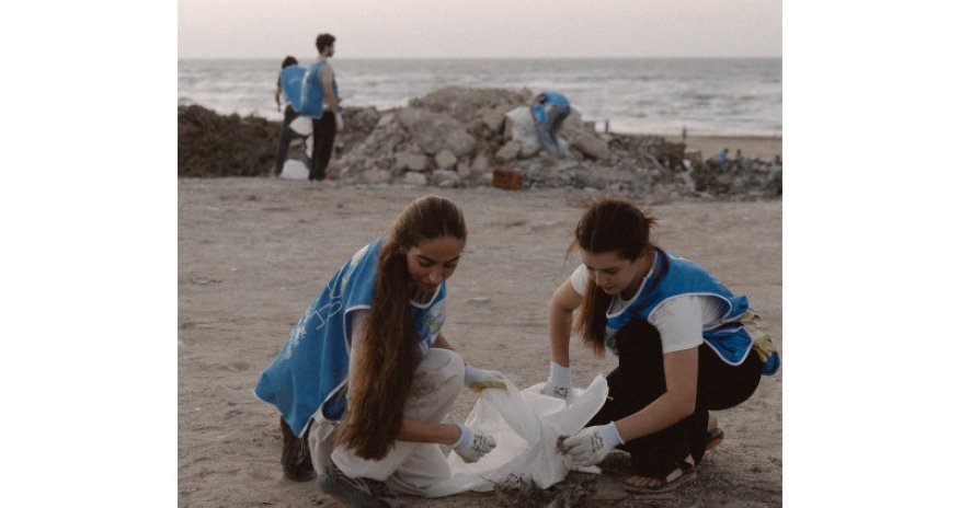 Leyla Əliyeva və Arzu Əliyeva Bilgəhdə təmizlik aksiyasında iştirak ediblər