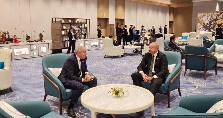 Prezident Paşinyanla görüşüb