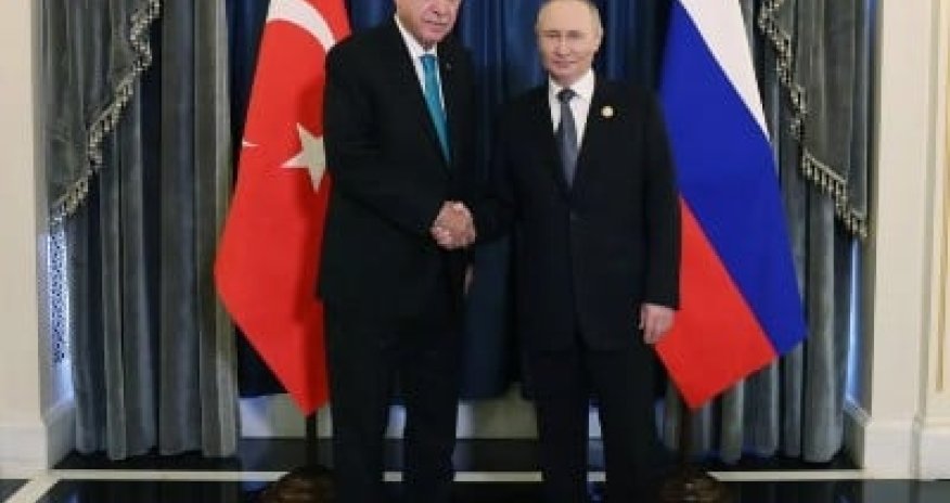 Ərdoğan Putinlə Qafqazdakı sülh prosesini müzakirə edib