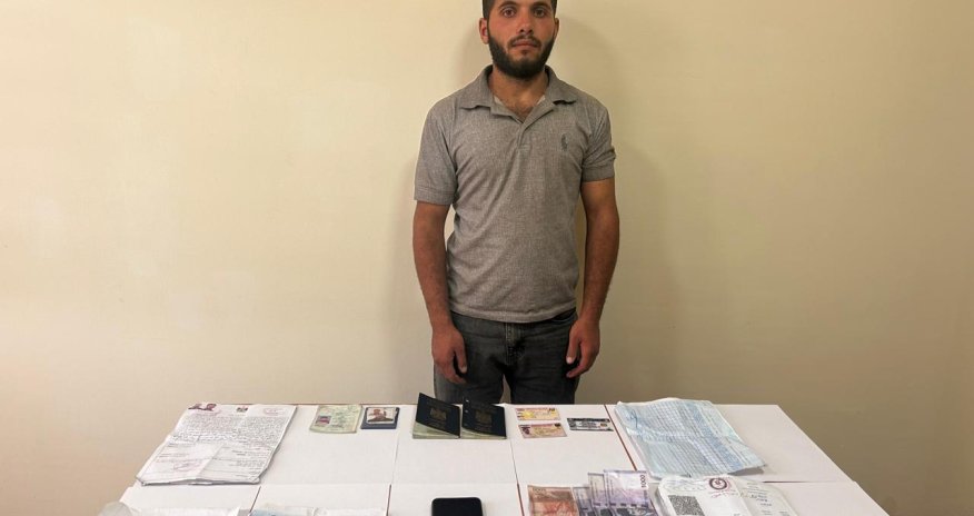 Ermənistadan Azərbaycana keçmək istəyən şəxs saxlanılıb