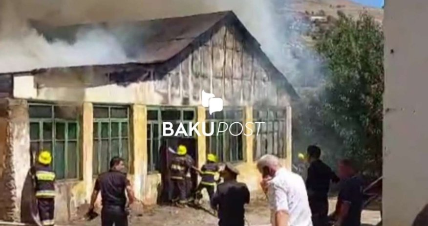 Yardımlıda Mədəniyyət Evində yanır &ndash; FHN