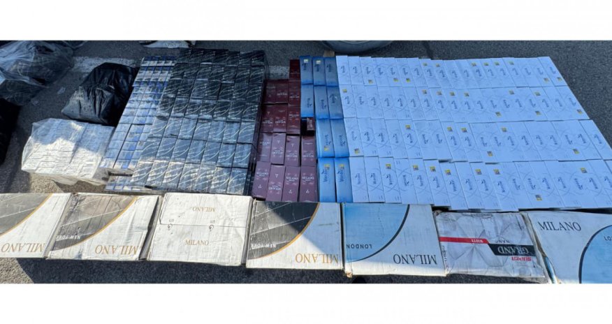 Naxçıvanda aksiz markası olmayan tütün məmulatlarının satışını təşkil edən şəxslər saxlanılıb