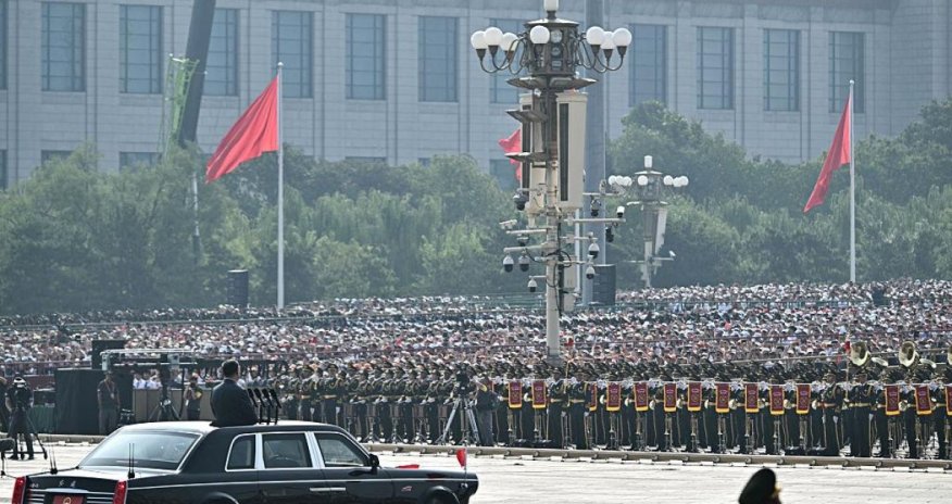 Китай показал на параде ядерную триаду и новейшие вооружения