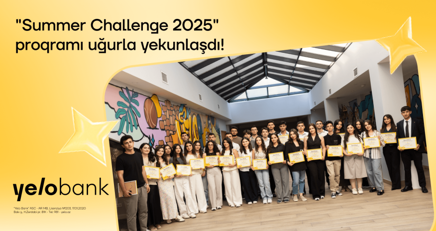 &ldquo;Yelo Summer Challenge 2025&rdquo; internship program successfully completed 