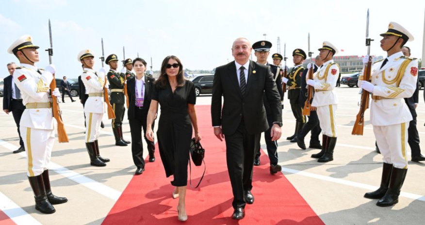 İlham Əliyevin Çinə səfəri başa çatıb