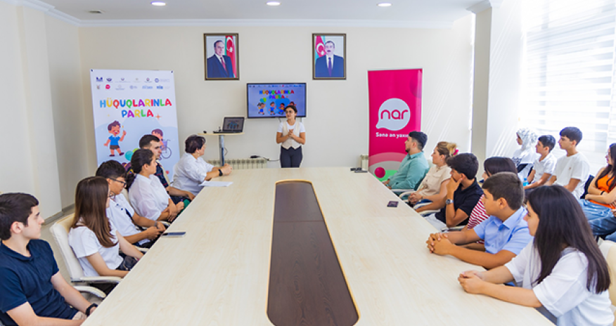 &ldquo;Nar&rdquo; uşaqlar üçün maarifləndirici tədbirlərə dəstək verir