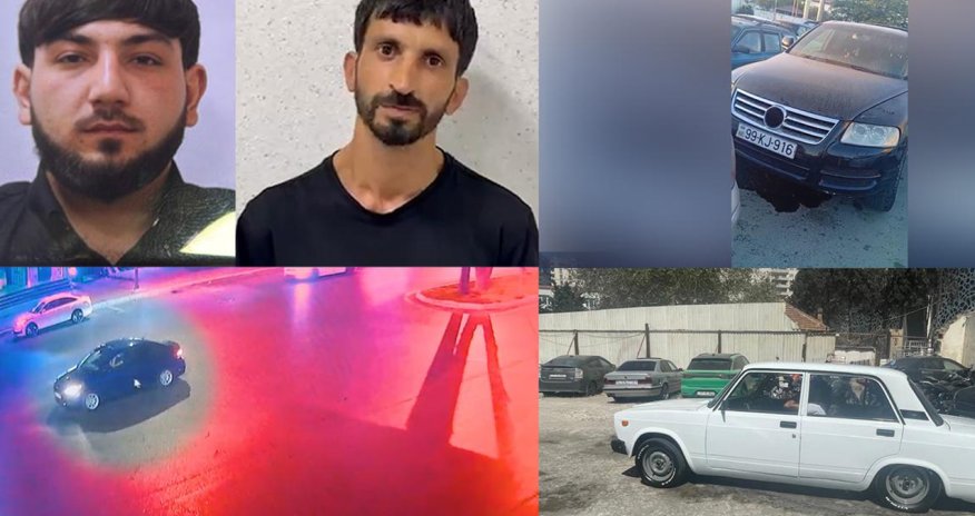 Bakıda avtoxuliqanlıq edən sürücülər həbs olunub - Video