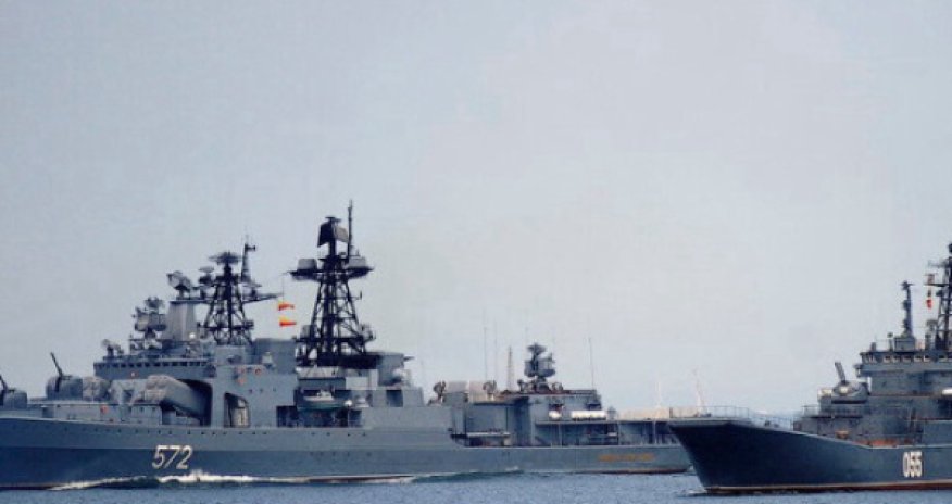 Учения азербайджанского флота