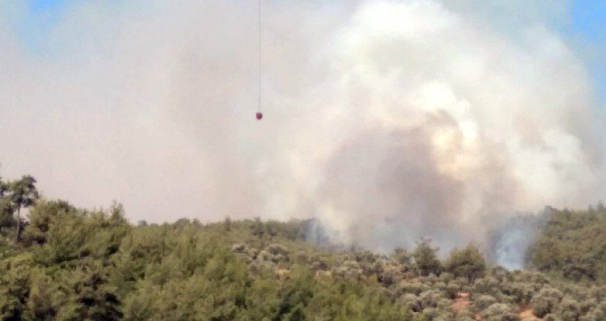 Bodrumda meşə yanır