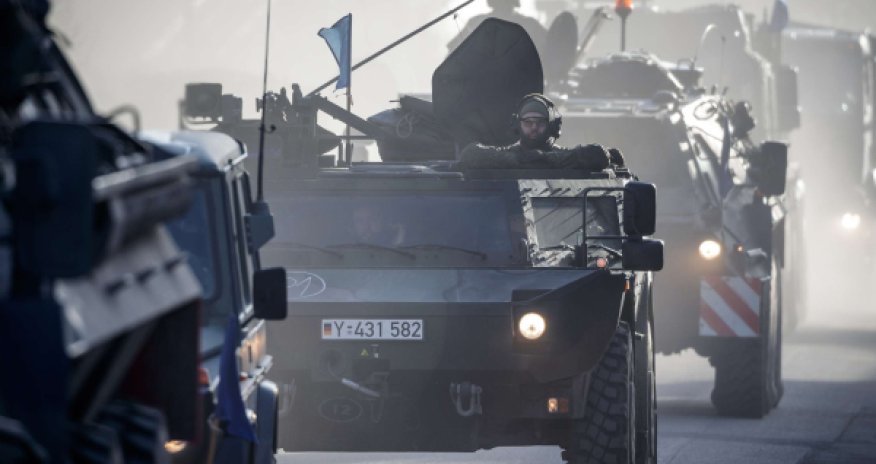 Германия перебрасывает технику в Литву