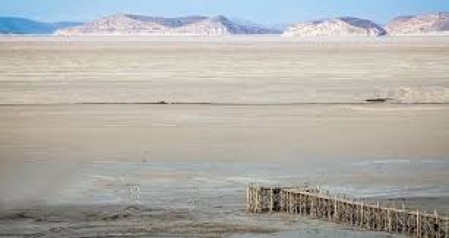 Озеро Урмия полностью высохло