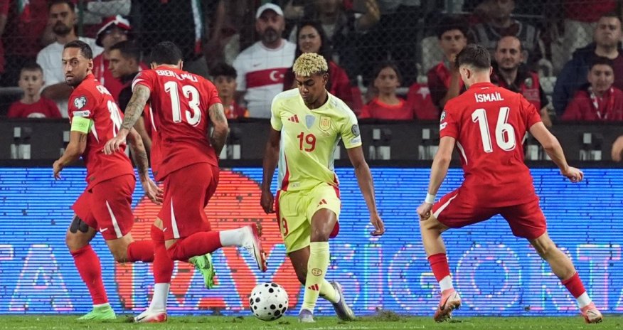 Spain thrash Turkey 6-0 in World Cup qualifier