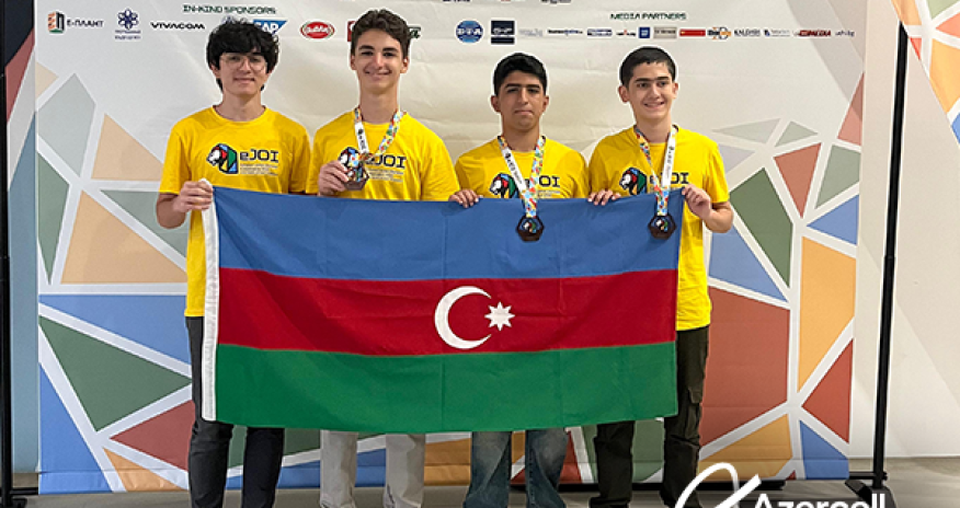 Azercell-in dəstəklədiyi gənclərdən növbəti beynəlxalq uğur
