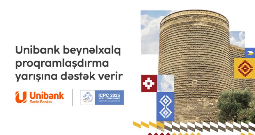 Unibank beynəlxalq proqramlaşdırma yarışına dəstək verir