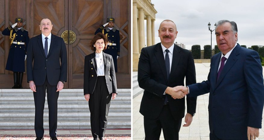 Əliyev Şimali Makedoniya və Tacikistan liderlərini Müstəqillik Günü münasibətilə təbrik edib