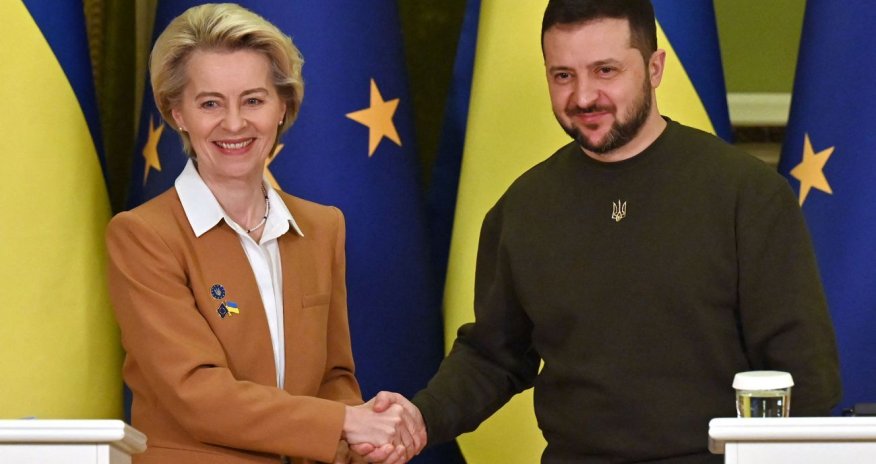 Зеленский и Урсула Фон дер Ляйен провели телефонный разговор