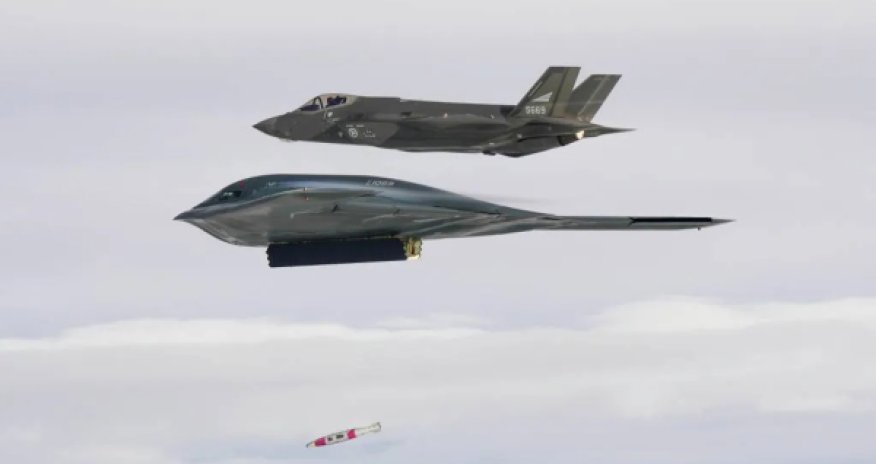 США сбросили бомбы у границы с Россией