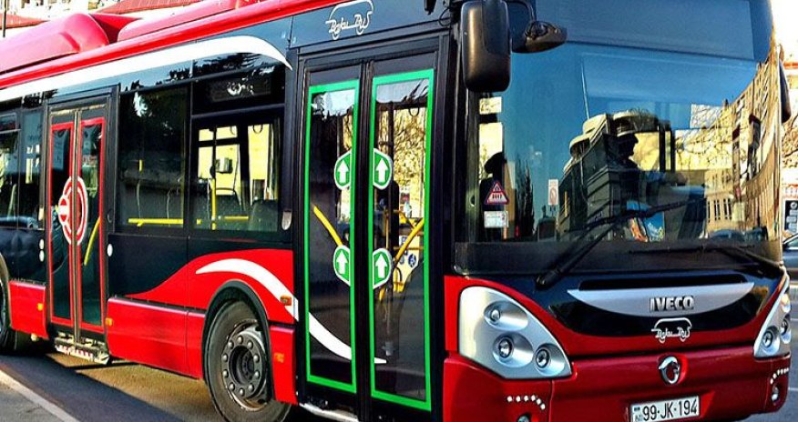 Bu marşrut avtobusları yenilənir