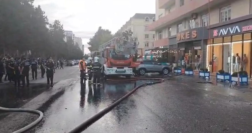 Xırdalanda yaşayış binasında yanğın baş verib