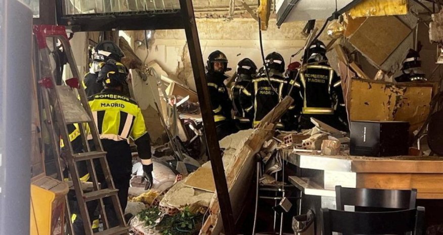 Взрыв в Мадриде: пострадали десятки человек