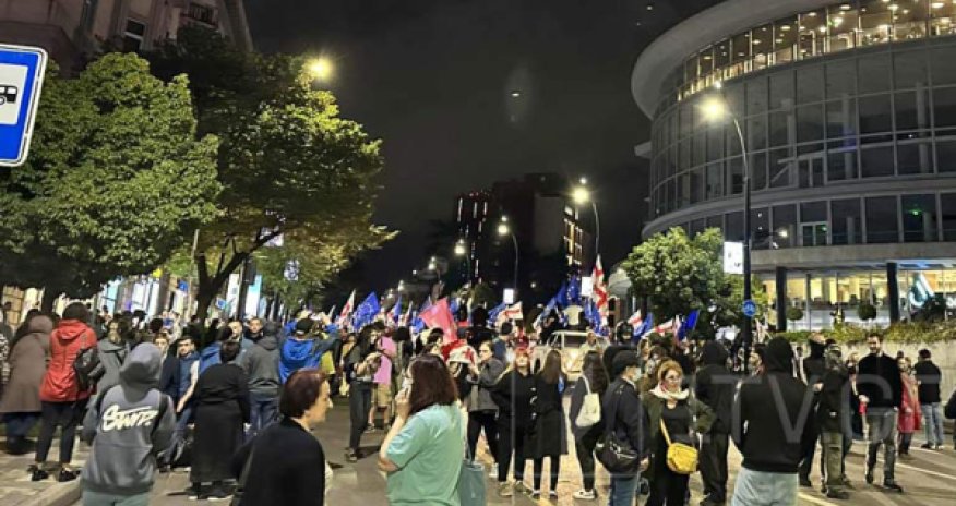 Сторонники безвиза вышли на улицы Тбилиси