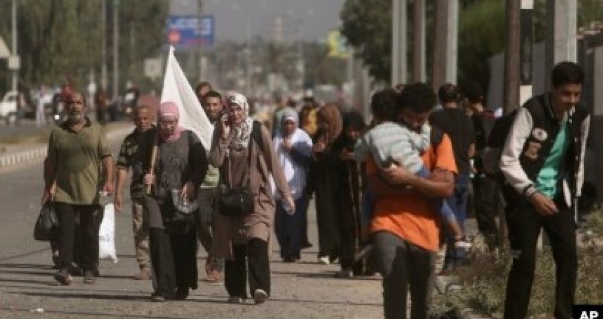 Qəzzanı tərk edənlərin sayı açıqlanıb