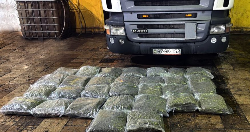 "Culfa" gömrük postunda 63 kiloqram narkotik vasitə aşkarlanıb
