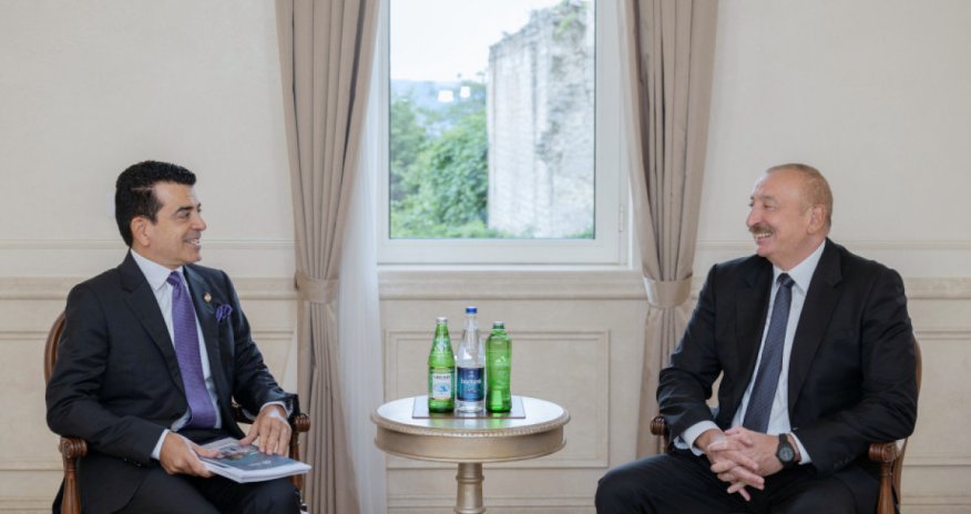 İlham Əliyev ICESCO-nun Baş direktorunu qəbul edib