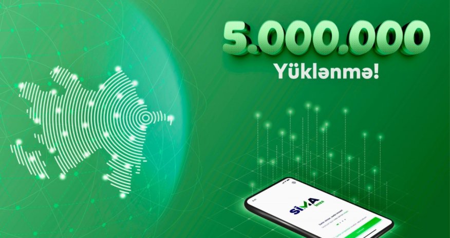 &ldquo;SİMA İmza&rdquo; mobil tətbiqi 5 milyon yüklənməyə çatıb