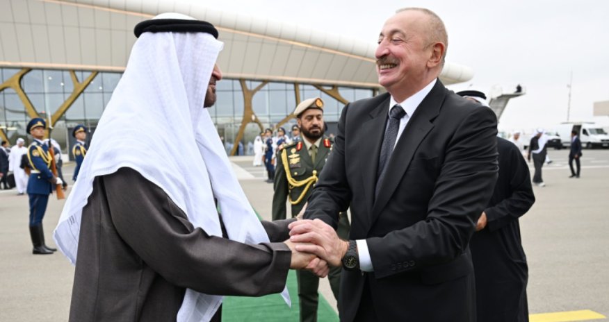 BƏƏ Prezidentinin Azərbaycana rəsmi səfəri başa çatıb