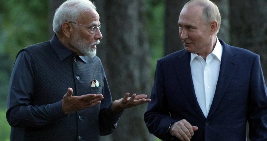 Моди с нетерпением ожидает встречи с Путиным