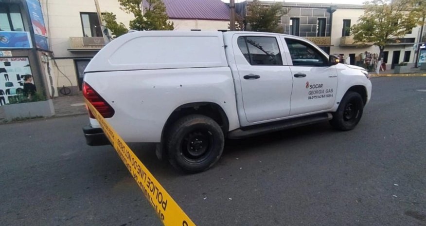 Gürcüstanda SOCAR şirkətinin avtomobilinə silahlı hücum edilib