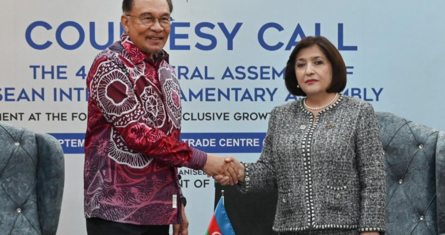 Sahiba Gafarova met with Malaysian PM