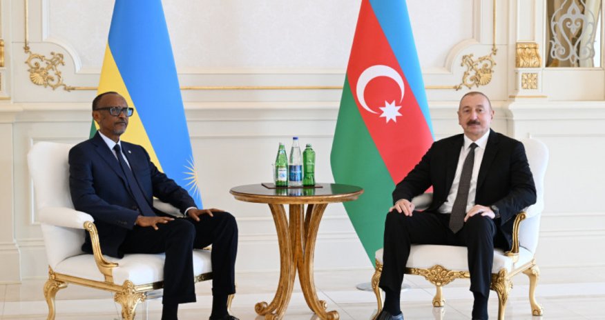Президенты Азербайджана и Руанды провели переговоры один на один